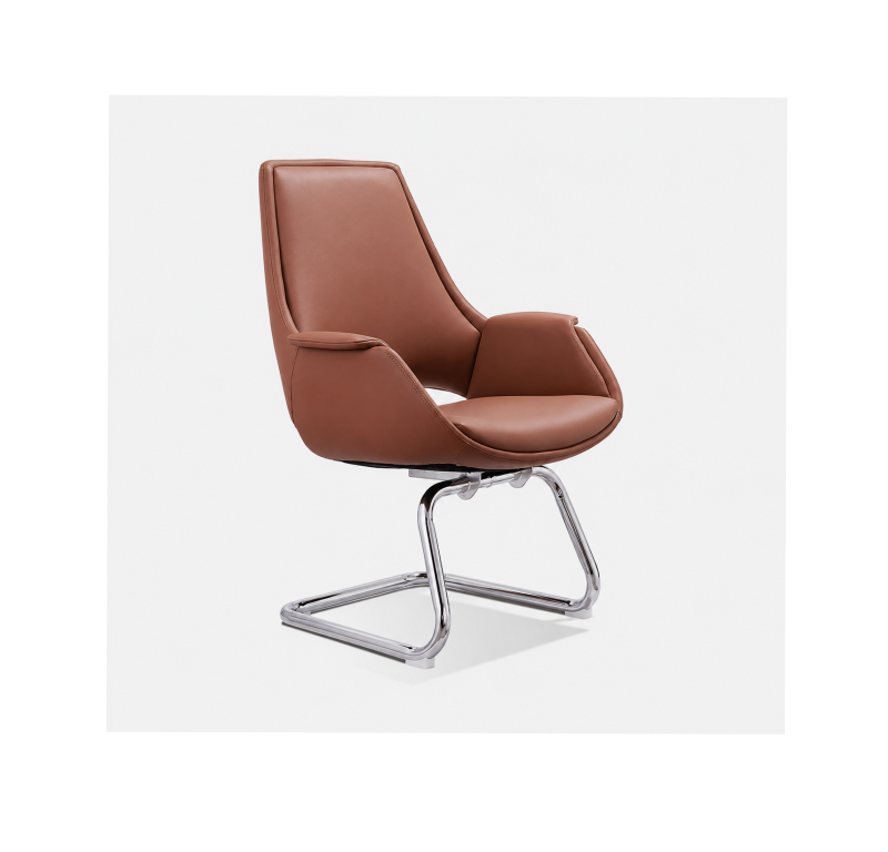 Ace Low Back Premium Visitor Chair - Tan Brown