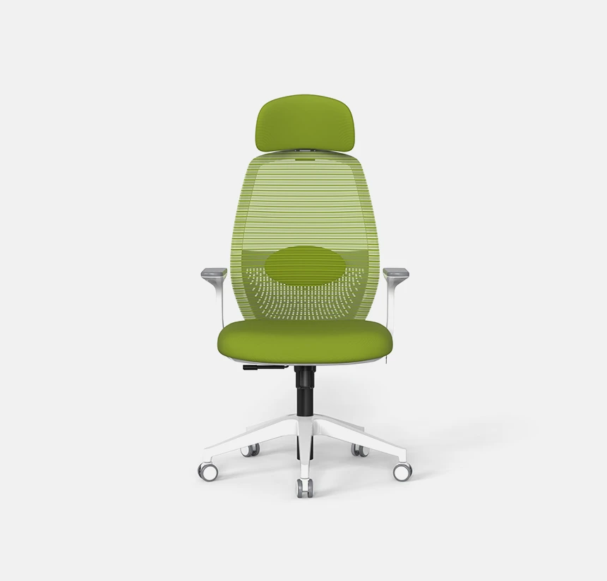Orca High Back Ergonomic Office Chair - Apple Green Mesh