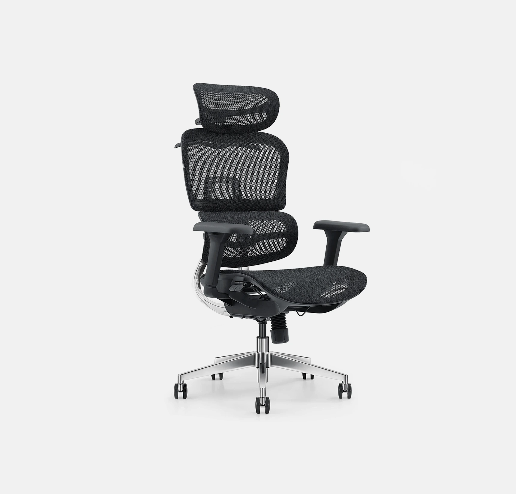 Optron High Back Ergonomic Chair - Black