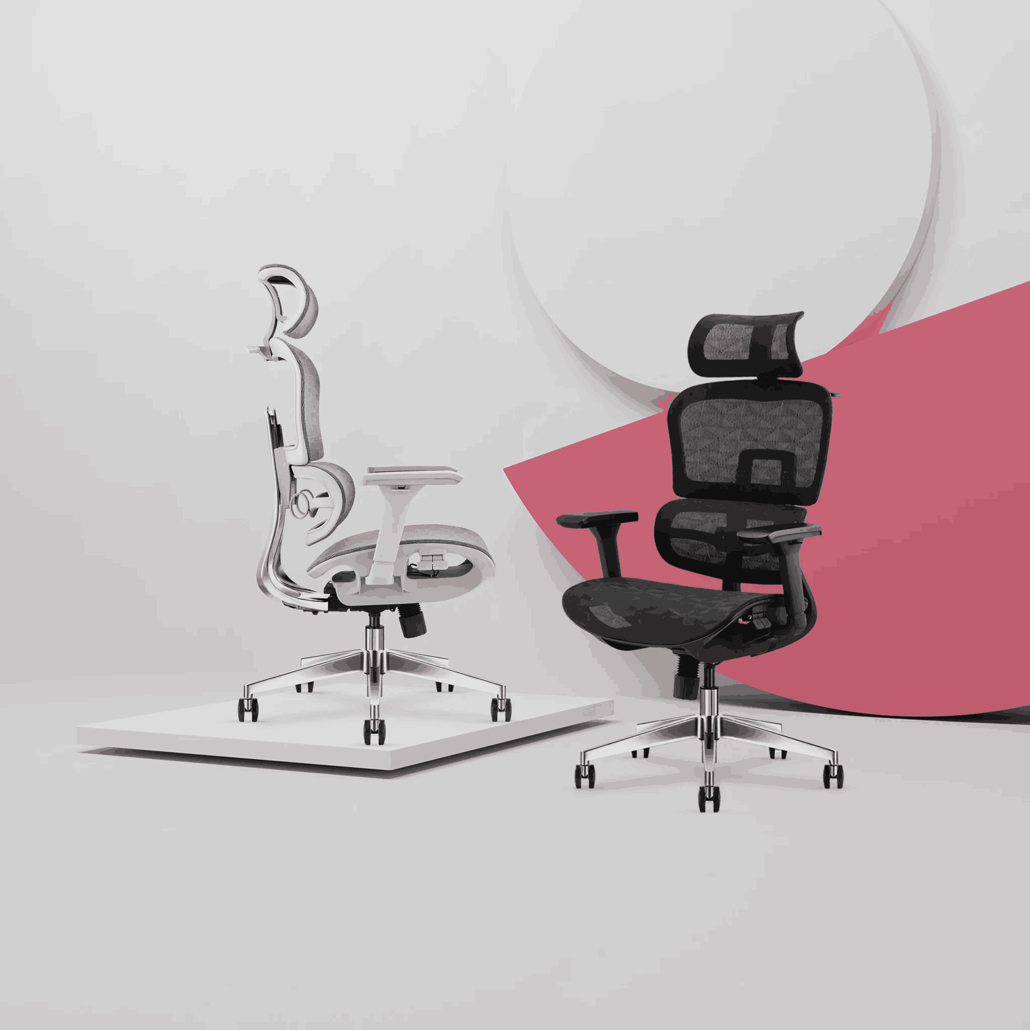 Smart ergonomic office chair with posture tracking system Smart ergonomic office chair with posture tracking system