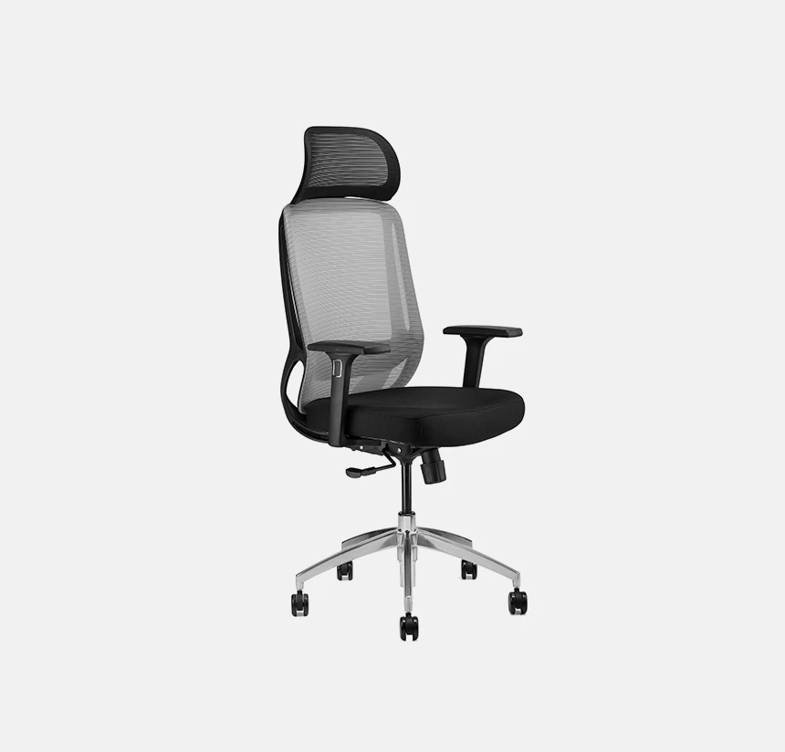 Onyx High Back Ergonomic Executive Chair - Black & Grey Onyx High Back Ergonomic Executive Chair - Black & Grey