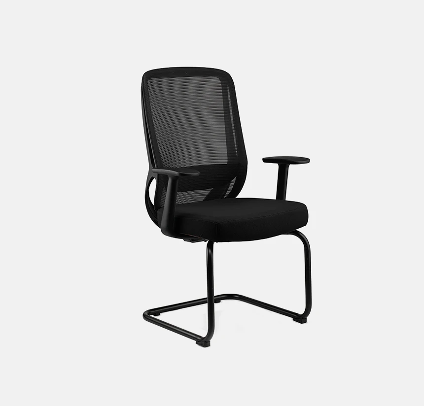 Onyx Low Back Visitor Chair - Black Onyx Low Back Visitor Chair - Black