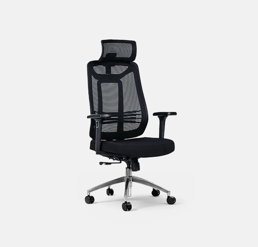 Flexa High Back Ergonomic Executive Chair - Black Flexa High Back Ergonomic Executive Chair - Black