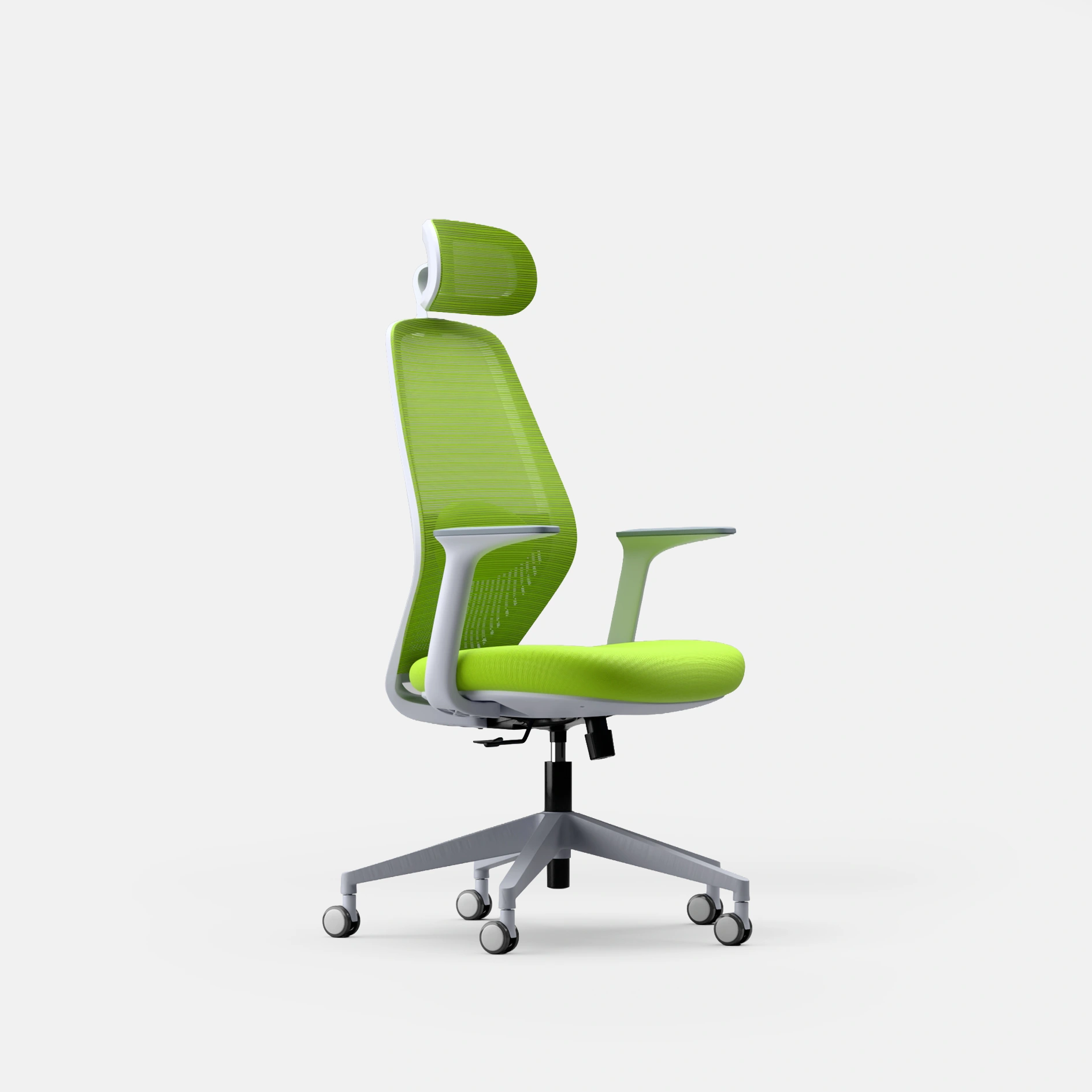 Orca High Back Ergonomic Office Chair - Apple Green Mesh Orca High Back Ergonomic Office Chair - Apple Green Mesh