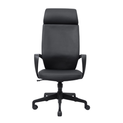 Kepla High Back Leather Meeting Chair