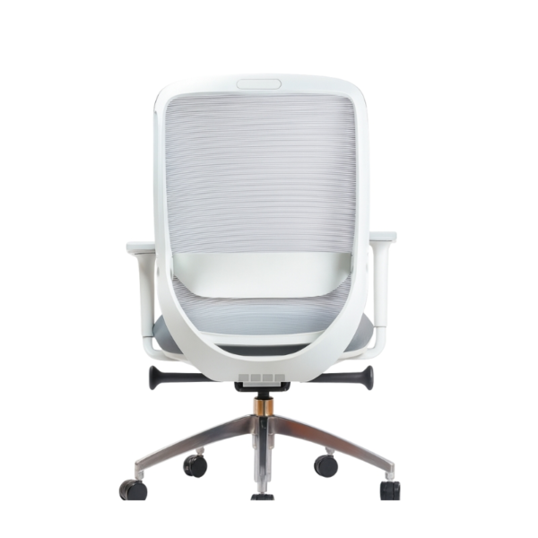 Onyx Mid Back Ergonomic  Office Chair White