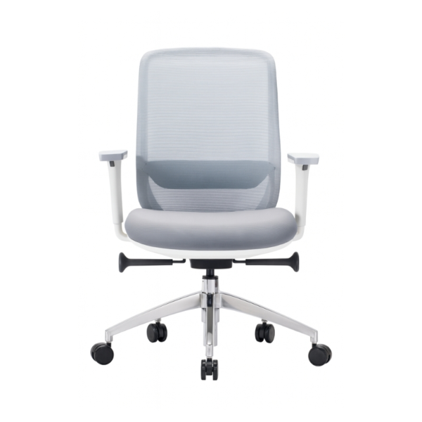 Onyx Mid Back Ergonomic  Office Chair White