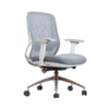 Onyx Mid Back Ergonomic  Office Chair White