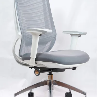 Onyx Mid Back Ergonomic  Office Chair White