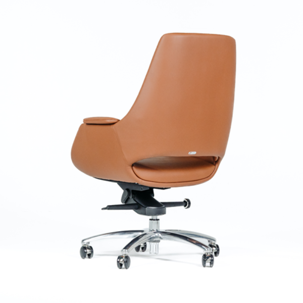 Ace Mid Back Leather Executive Chair | Bosq