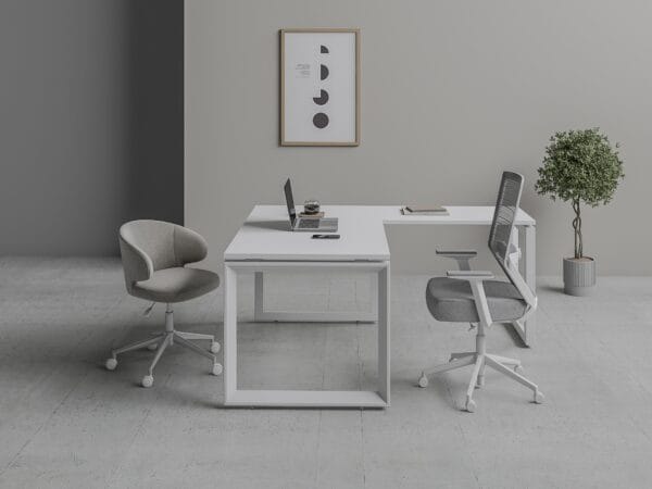 Zenx Series – Executive L Shape Desk | Bosq