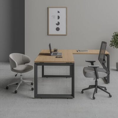 Zenx Series – Executive L Shape Desk | Bosq Zenx Series – Executive L Shape Desk | Bosq