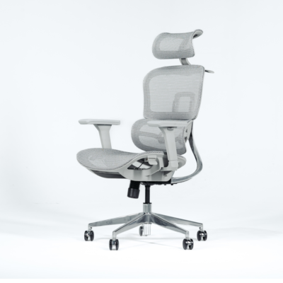 Optron – Fleximesh High Back Ergonomic Office Chair Grey | Bosq