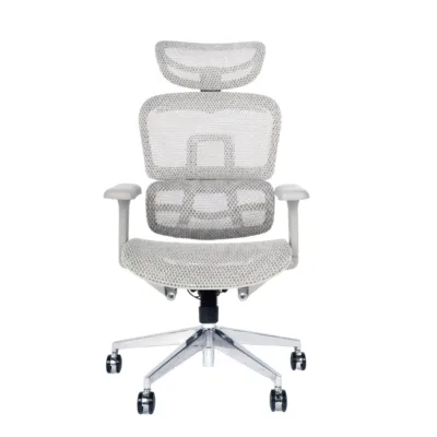 Optron – Fleximesh High Back Ergonomic Office Chair Grey | Bosq