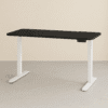 Height adjustable desk white&grey