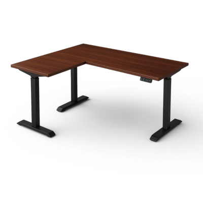Pro Glide L Shaped Height Adjustable Desk – Bosq