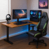 Pro Glide L Shaped Height Adjustable Desk – Bosq