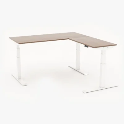 Pro Glide L Shaped Height Adjustable Desk – Bosq