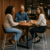 Elevva – Modern Minimalist Black Bar Stool | Bosq