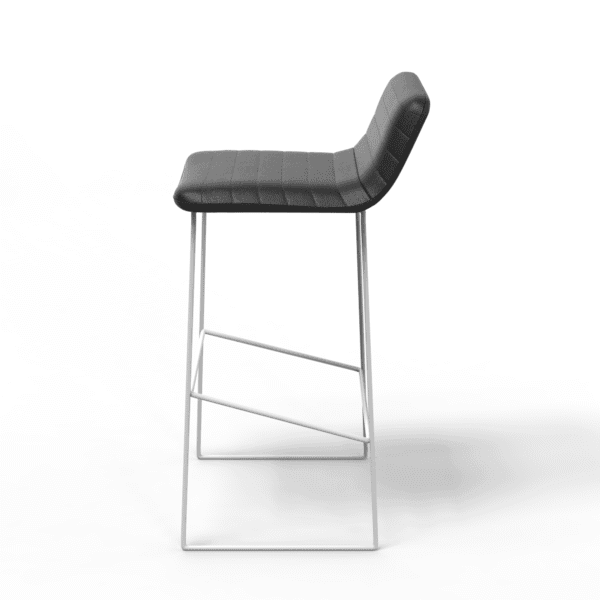 Modern Minimalist Black Bar Stool