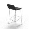 Modern Minimalist Black Bar Stool