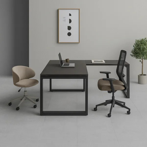 Zenx Series – Executive L Shape Desk | Bosq