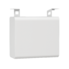 Float 2 Tier Hanging Pedestal Modern Under-desk Storage With Lock